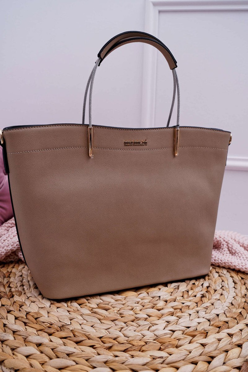 Damenhandtasche Classic Monnari Beige BAGA730-015
