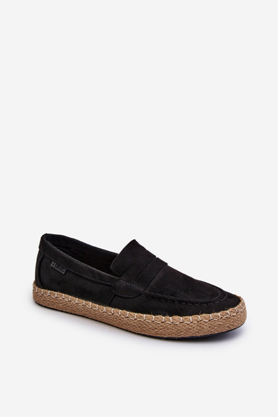 Eco Suede Vyriškos Espadrilės Big Star NN174046 Juoda