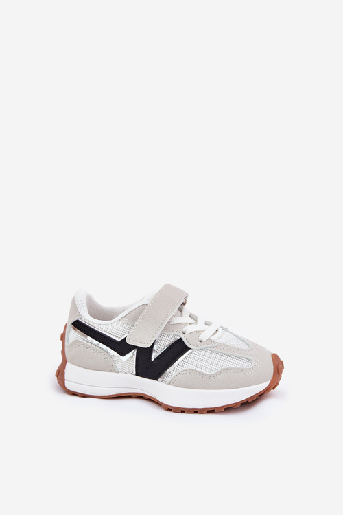 Kinder Sneakers mit Klettverschluss grau Tezzu
