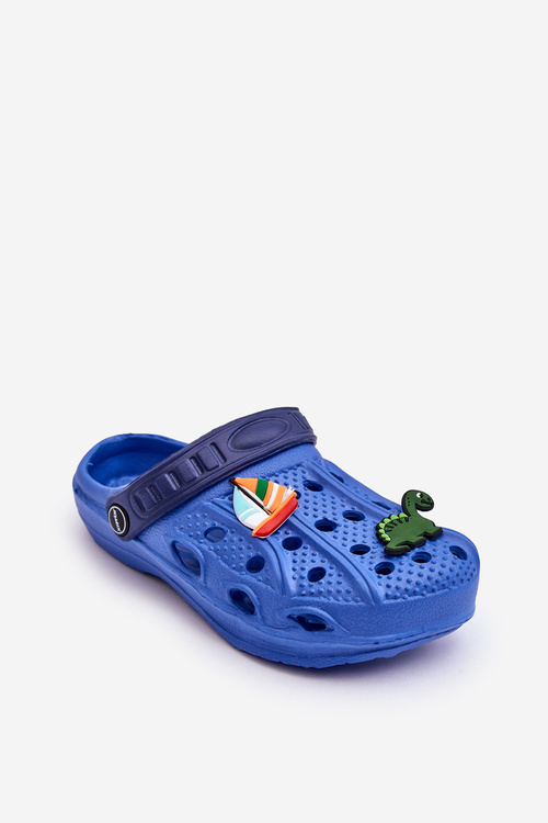 Leichte Crocs-Sandalen aus Schaumstoff für Kinder Blau Sweets